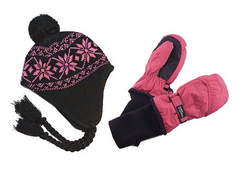 SnowStoppers® Kids Nordic Hats and Mittens Sets - Picture 8 of 14