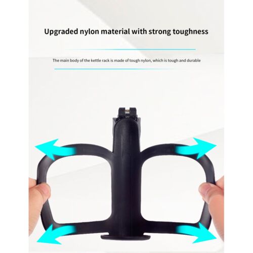 Portajaula de botella de agua para bicicleta montaje taza de bebida policarbonato 1/2 - Imagen 10 de 14