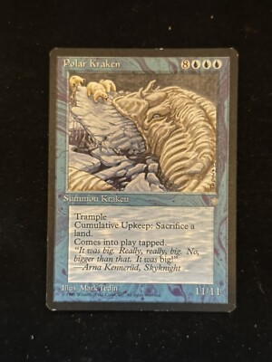 Polar Kraken x1 Ice Age - Magic the Gathering MTG LP | eBay