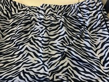 Alleson Reversible Cheer Shorts - Girls Large - Navy Blue/White