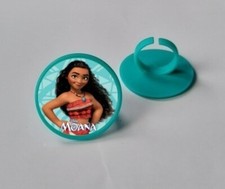 Moana Princess -12 Rings- Party Favors Kids Cupcake Birthday Kids-