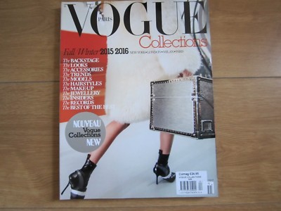 Vogue Collections Magazine Fall / Winter 2015 / 2016 New.