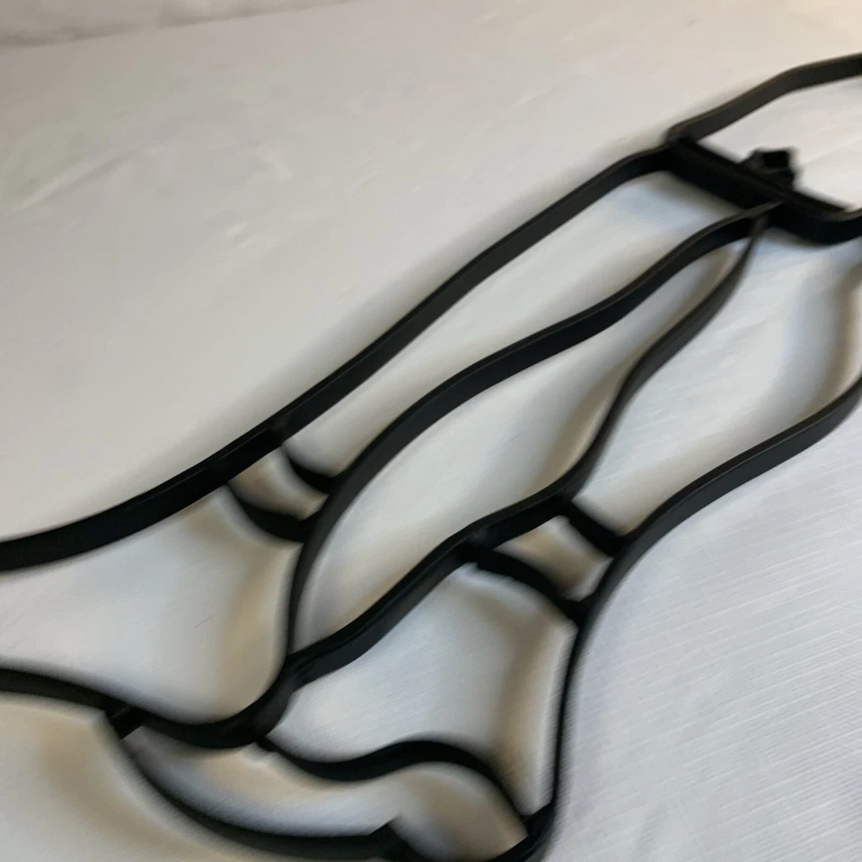 "Jugador de baloncesto grande de hierro forjado para colgar en la pared arte escultura decoración 43,5"" de alto" Foto 2 de 4