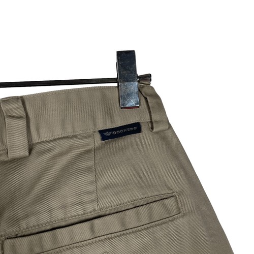 Dockers Vintage Pantaloncini Chino Beige in Cotone da Uomo Taglia 40 US 54 IT - Imagen 6 de 7