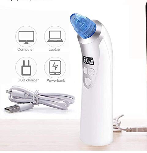 Electric Blackhead Remover Facial Vacuum Face Skin Cleaner Pore Comedone Suction - Picture 2 of 6