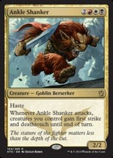 MTG - Ankle Shanker - Foil - Khans of Tarkir - NM, English Magic FLAT RATE SHIP