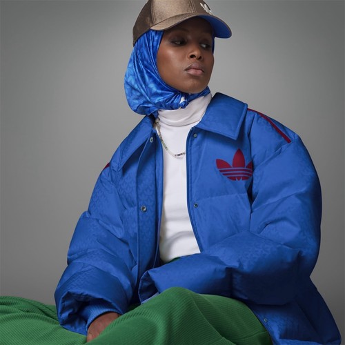 ADIDAS ADICOLOR HERITAGE NOW MONOGRAM PUFFER JACKET - Picture 6 of 10