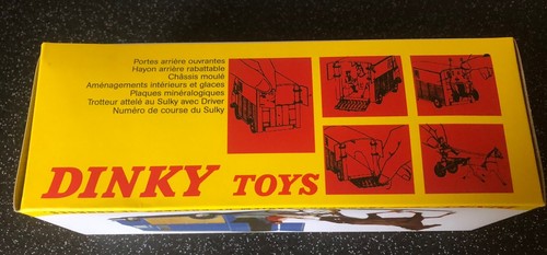 ATLAS EDICIONES DINKY TOYS 571 Transporte Saviem De Chevaux De Courses Como Nuevo En Caja - Imagen 9 de 13
