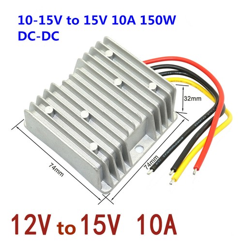 10-15V to 15V 10A 150W DC-DC converter car power module 12V to 15V - Picture 1 of 5