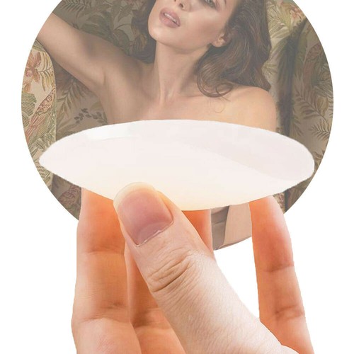 4Pairs Silicone Pasties Breast Petals Reusable Adhesive Silicone Nipple Covers - Picture 8 of 26