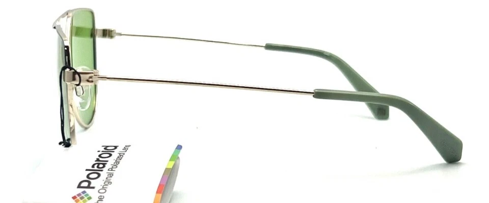 NUEVAS GAFAS DE SOL POLAROID PLD6057/S 1EDUC VERDES AUTÉNTICAS 58-17 140 V1 Foto 2 de 3