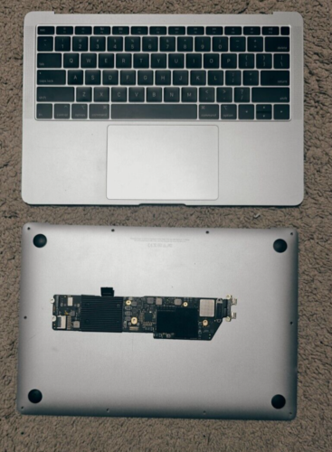 (PARTS) Apple MacBook Air 13" A1932 Logic Board And Keyboard w/ Touch ID (parts)