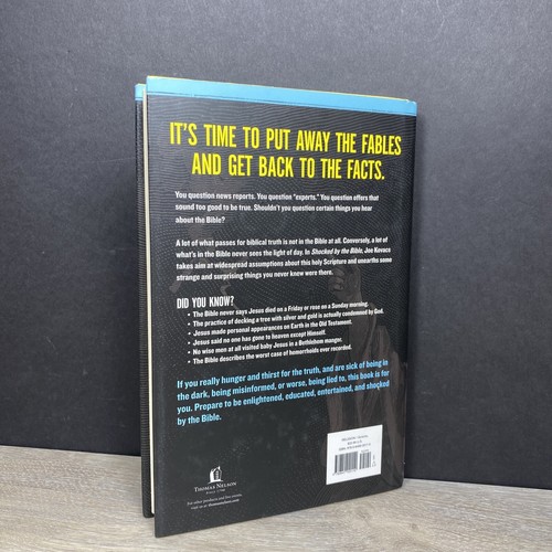 Signed SHOCKED BY THE BIBLE: Astonishing Facts You've Never Been Told Joe Kovacs - Picture 5 of 9