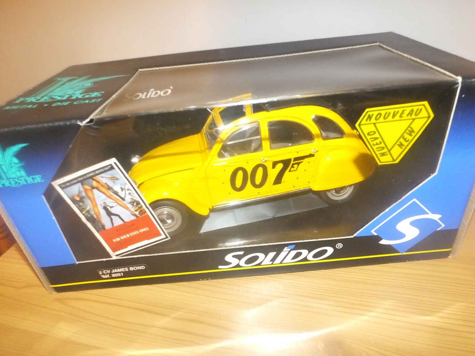 1 18 1 18 Solido James Bond Solo Para Tus Ojos 2CV Coche Modelo Diecast En Caja 1 18 1 18 Solido James Bond Solo Para Tus Ojos 2CV Coche Modelo Diecast En Caja