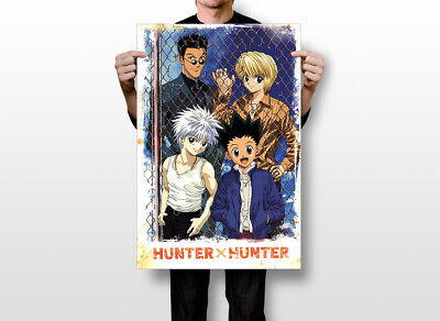 Poster Adesivo Anime Hunter x Hunter Grupo 2 - Cogumelo Corp