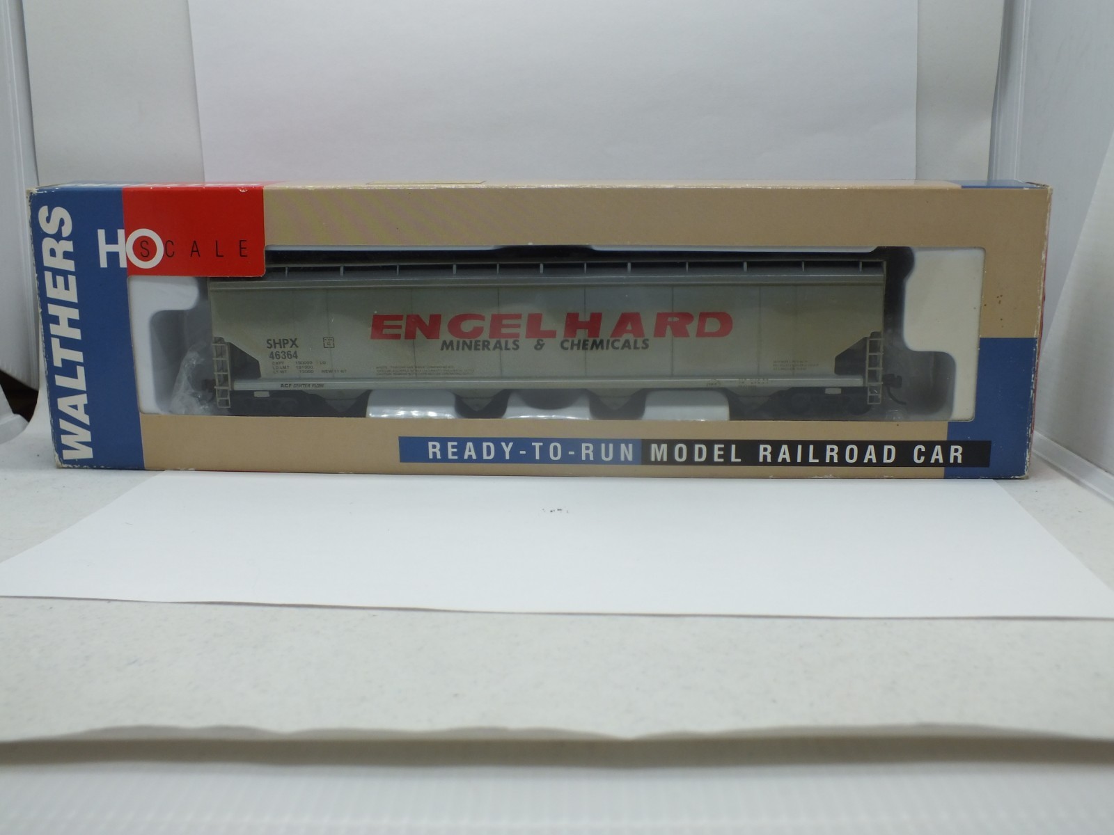 Walthers National 6200 Plastic Hopper HO Scale-RW193 Walthers National 6200 Plastic Hopper HO Scale-RW193