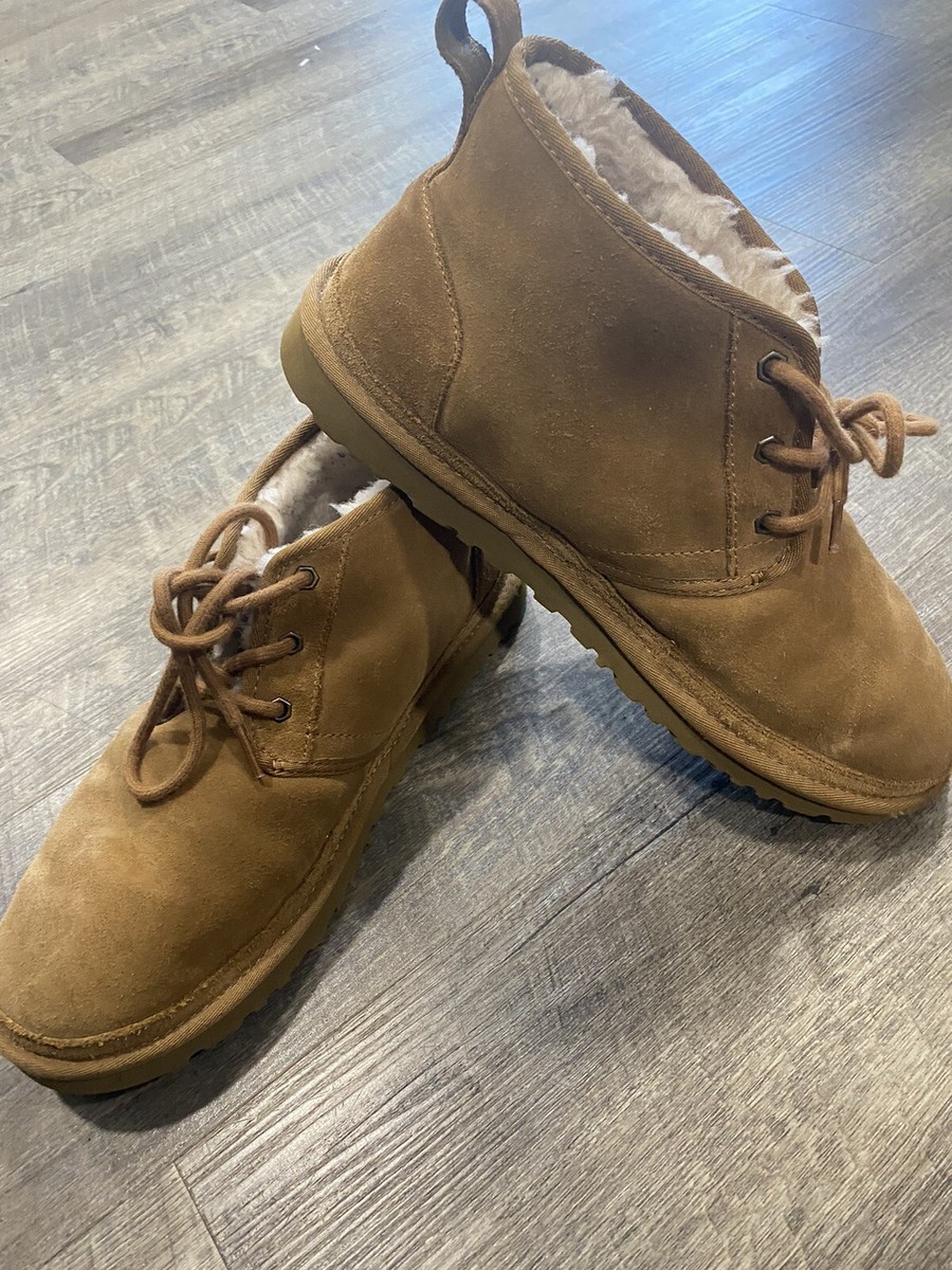 UGG Australia Neumel Chestnut Boots for Men, Size 11 - Brown  display picture 1