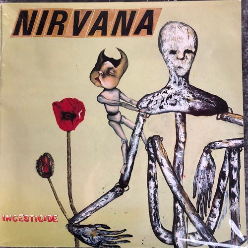 LP VINYL NIRVANA ALBUM INCESTICIDE GEF 24504 EUROPE IST PRESS 1992 NM/NM SUPER - Picture 13 of 15