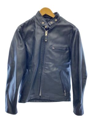 Schott Riders Jacket Denim&Leather 切り替えL Schott Riders Jacket Single 36 Leather Black Solid 641 Arrow