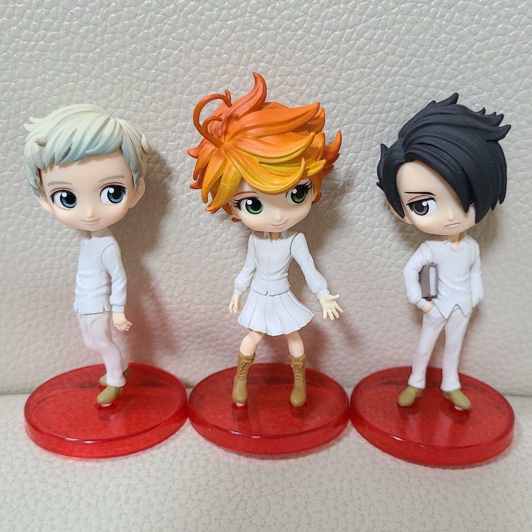 The Promised Neverland Norman Emma Ray Premium Figure 3 set Sega Anime New