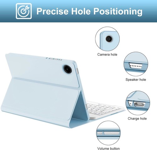 Backlit Keyboard Case Mouse For iPad 11th/10/9/8/7 Gen Air 11" M3 6/5/4th Pro 11 - Picture 13 of 39