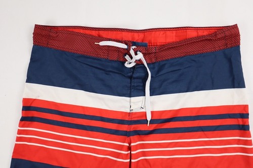 Budweiser Men’s Size XL Striped Back Pocket Board Shorts Swim Trunks - Picture 5 of 10