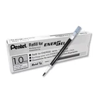20X Pentel LR10 Roller Refill 1.0mm Metal Tip for EnerGel Gel Pen Black Ink