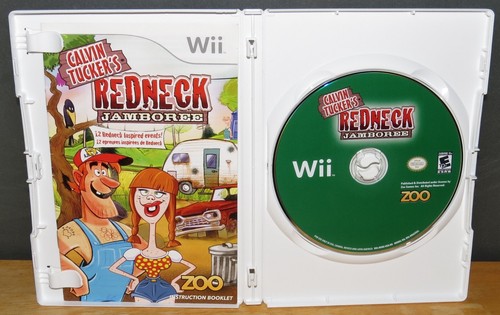 Calvin Tuckers Redneck Jamboree (2008) - Nintendo Wii - Complete -CIB - Tested - Picture 3 of 3