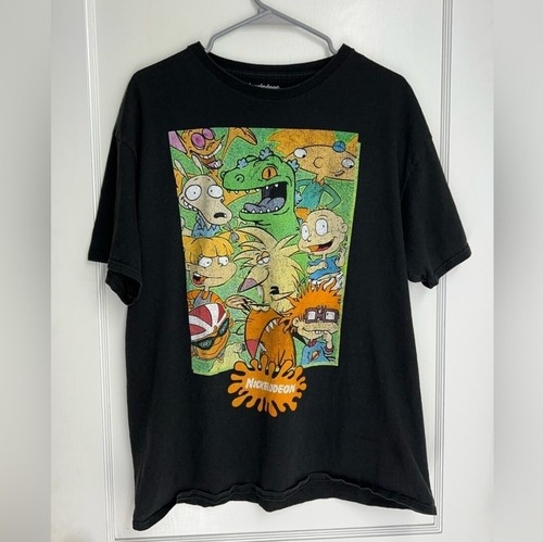 Nickelodeon 90's cartoon characters graphic T-shirt men's size xl | eBay Nickelodeon 90's cartoon characters graphic T-shirt men's size xl | eBay