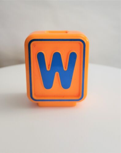 Vtech Alphabet Blocks Sit to Stand Train Replacement Block W / Worm