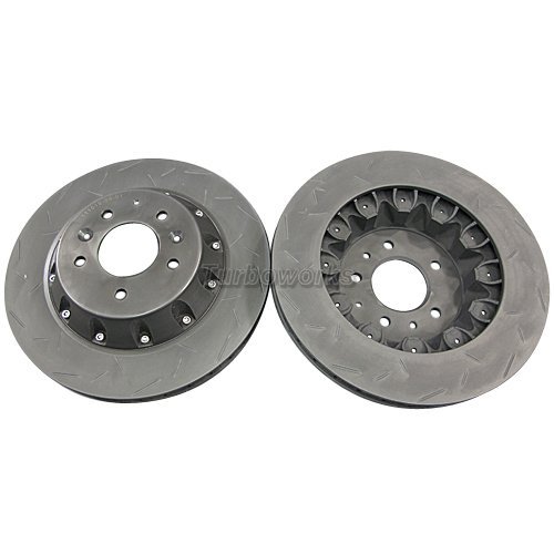 CX Front Brake kit 4 Piston Caliper 330x28 Rotor For 01-05 Honda Civic EM ES - Bild 4 von 6