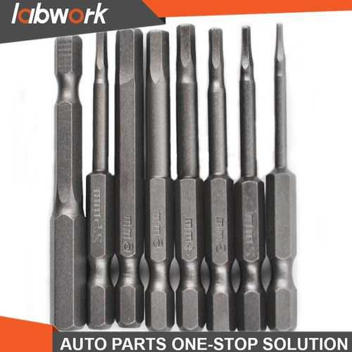 Labwork Hex Key Allen Bit Set Quick Change Connect Impact Driver Power Drill - Picture 3 of 14