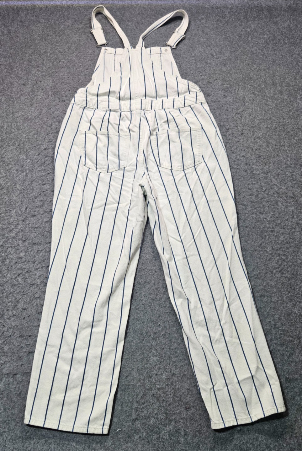 Universal Thread jumpsuit adjustable striped whit… - image 5