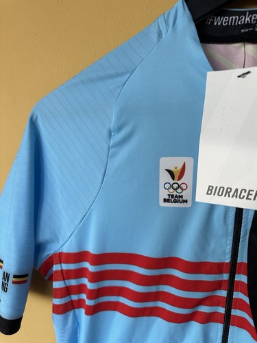 New Bioracer Team Belgium Icon cycling Jersey – Olympic Edition icon size M - Picture 3 of 11