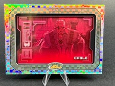 Topps Finest X-Men 97 2025 Refractor 37/97 Sentinel Scan Cable #SS-16