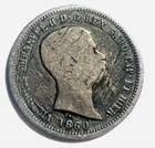 Moneta 50 CENTYMÓW Włochy 1860 srebro REf83315