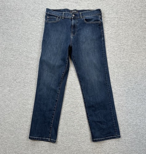 Bluffworks Departure 3.0 Jeans Herren 33x28 Blau Denim Stretch Regular Fit Outdoor