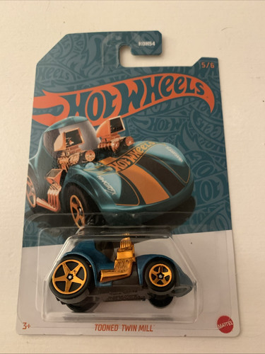 Hot Wheels Tooned Twin Mill Green #5 5/6 - 2024 56TH Pearl and Chrome -956F - Bild 1 von 2