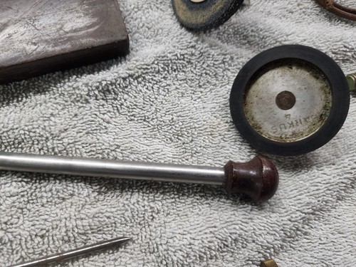 Graham White Uhrmacher 8mm Drehmaschine mit Zugang, Werkzeug L&R Motor Vintage schön - Bild 14 von 24