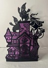 Halloween Ghostly Haunted House Tea Light Holder Wall Sconce Table Top PartyLite