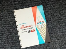 MURRAY 1960 Original Pedal Car-Wagon-Tractor-Plane Bicycle Sales Catalog