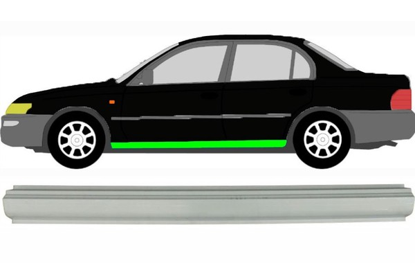 Schweller FüR Toyota Corolla E10 5 TüRer 1991 – 1998 Links-image