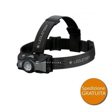 LED LENSER RICARICABILE MH7R PESCA 600 LUMEN LAMPADA FRONTALE HEAD LAMP OUTDOOR