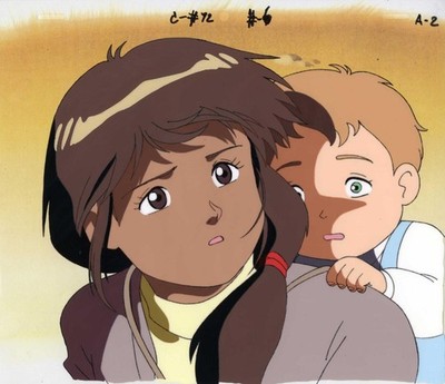 Rare Mobile Suit V Gundam Shakti Yell Cel Anime Art