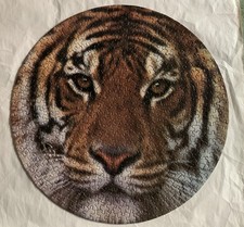 Springbok 1973 Circular GRRR Tiger Puzzle Original Round Box 100 COMPLETE