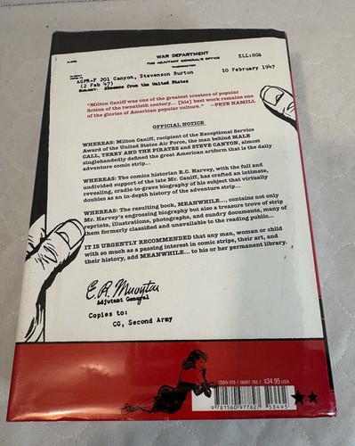 Meanwhile: A Biography of Milton Caniff Creator of Terry & the Pirates Ex-Lib - Bild 14 von 15