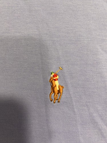 Polo Ralph Lauren Polo Shirt Men’s XXL Light Blue 100% Pima Cotton Short Sleeve - Picture 4 of 8
