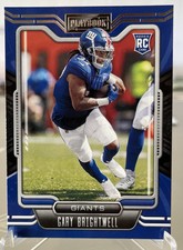 2021 Panini Playbook #187 Gary Brightwell - New York Giants
