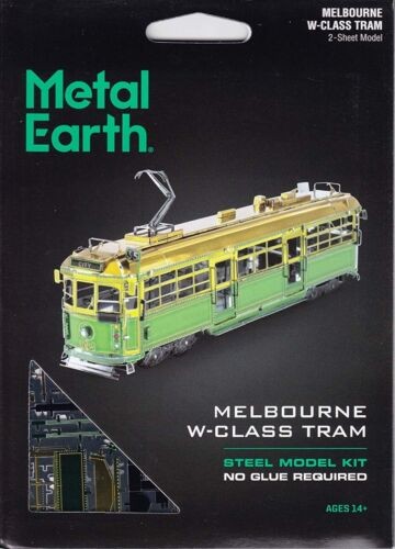 Metal Earth Melbourne W-Class Tram 3D Metal Model + Tweezers 11586 - Picture 2 of 2