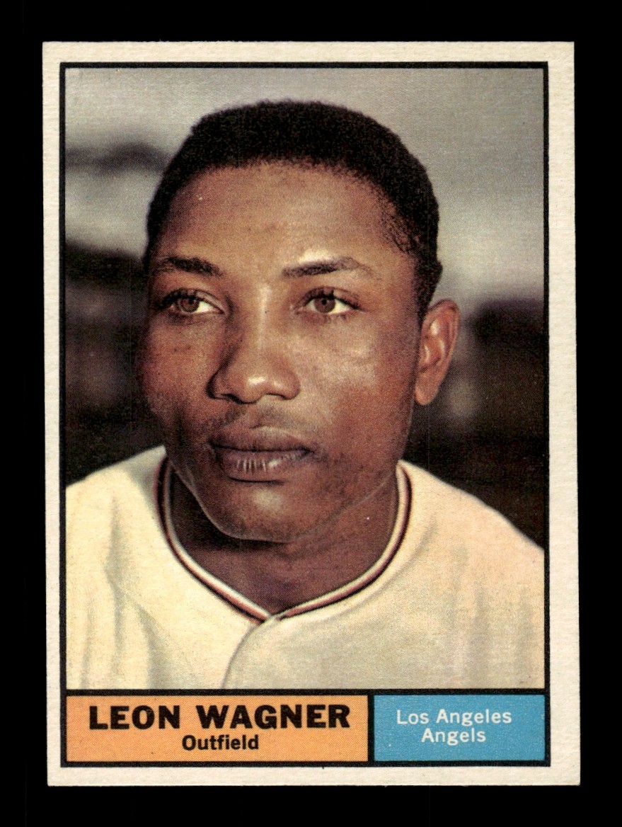 1961 Topps Set Break #547 Leon Wagner NM/MT or NICER *BNCARDS*